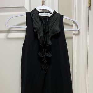 Anne Fontaine sleeveless ruffled top